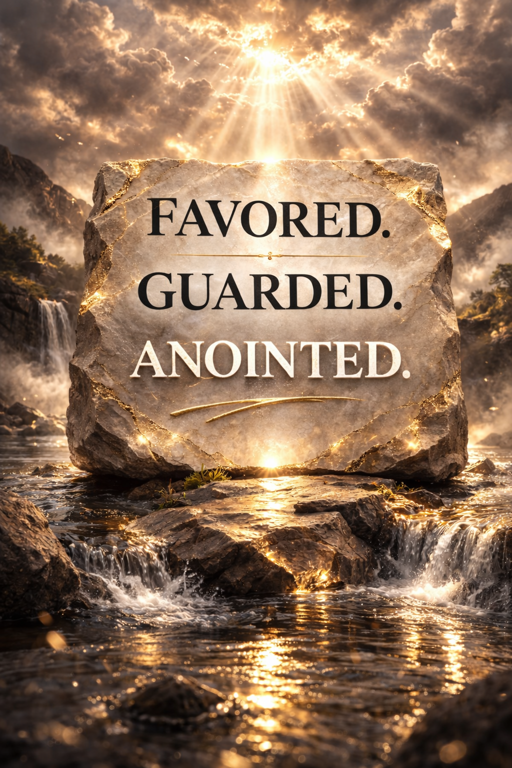 Favored. Guarded. Anointed. Wall Art